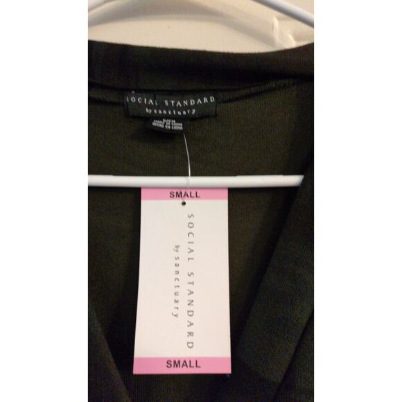 Social Standard by Sanctuary Camouflage Camo Cardigan SM NWT Lightweight Button - Picture 3 of 6